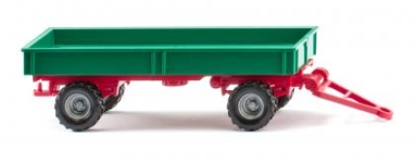 Wiking 087905 - H0 - Landwirtschaftlicher Anhänger - minzgrün